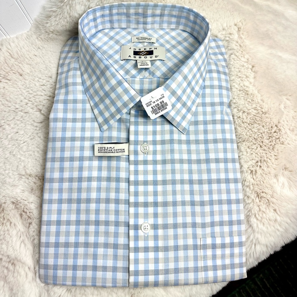 Joseph Abboud Egyptian Cotton Dress Shirt